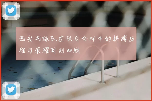 西安网球队在联合会杯中的拼搏历程与荣耀时刻回顾