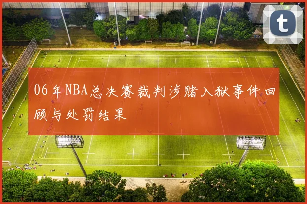 06年NBA总决赛裁判涉赌入狱事件回顾与处罚结果