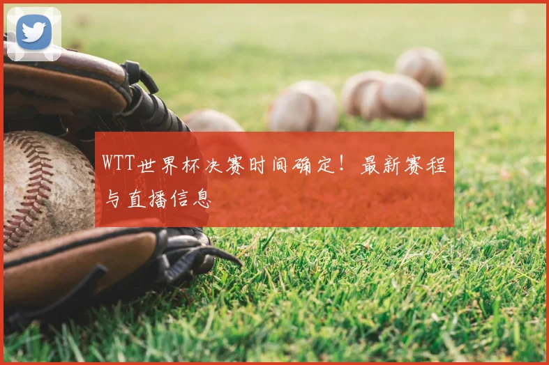 WTT世界杯决赛时间确定！最新赛程与直播信息