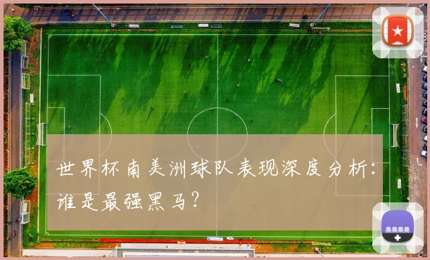 世界杯南美洲球队表现深度分析:谁是最强黑马?